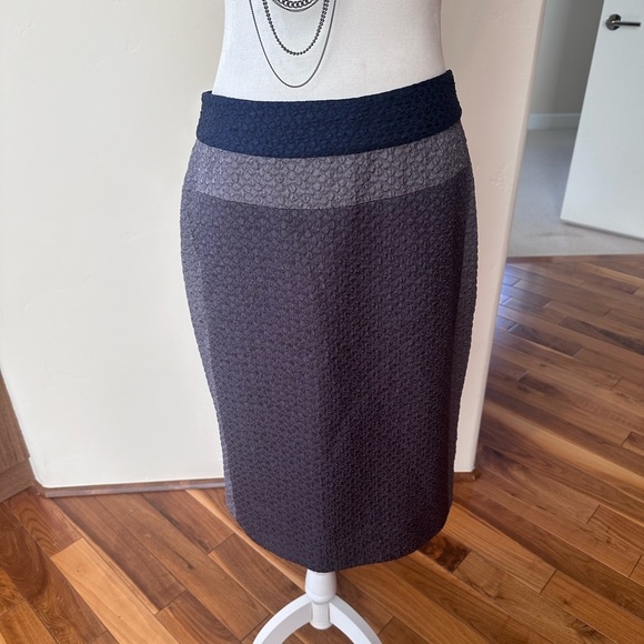 Adolfo Dominguez color blocked skirt - Picture 2 of 8